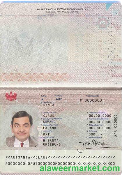 Austria passport